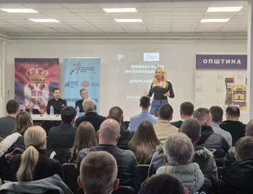 Održana edukacija i panel diskusija u opštini Lebane – „Primena veštačke inteligencije u sportu“